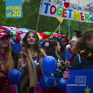 87K views · 174 reactions | The euro lowers the costs of travelling and transferring money so that moving to another country to work , study  or retire ‍靈 has never been simpler Go to https://europa.eu/!nd79Ju to find out more about the #EUROat20! | European Commission - Economy and Finance | Facebook