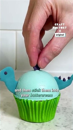 Super Cute Dinosaur Cupcakes 🧁🦕