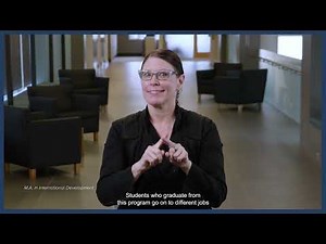 M.A. in International Development