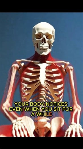 VK FILMS | What Sitting 1 Hour Does to Your Body 😳💀 Ever wondered what really happens inside your body when you sit for hours? This ultra-realistic... | Instagram