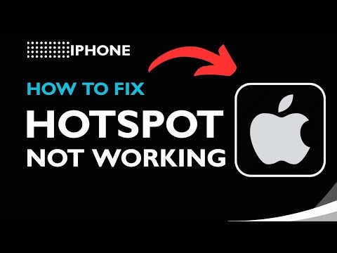 Hotspot Not Working on iPhone? Quick Fix Guide
