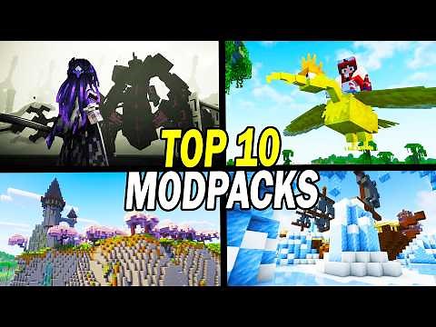 Top 10 BEST Minecraft Modpacks 2026