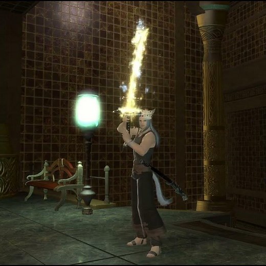 FFXIV Samurai Draw and sheathe Weapon emotes #shorts