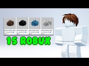 THIS ROBLOX HAIR IS ONLY 15 ROBUX...