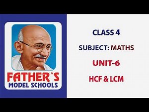 4th Class | Maths | Unit 6 | HCF & LCM