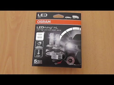 OSRAM LEDriving HL LED Gen 2 H7 (67210CW) - Review/Teste