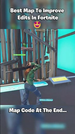 Best Map To Improve Edits In Fortnite 🤩 #shorts