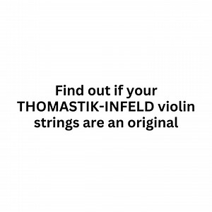 Did you notice that there is a sticker on the back of some of our violin packages? 😉 It is a security label and it helps you find out, if the strings you bought are original THOMASTIK-INFELD strings. 🥰 Watch the video to see on which sets an single string you find them. For more information and instructions on how you verify your product go to the news section on thomastik-infeld.com. | Thomastik-Infeld