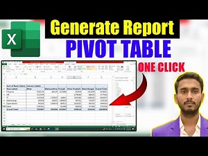 What is Pivot Table | Learn to Create Pivot Table in Excel (Full Tutorial) | Data Analysis In Hindi