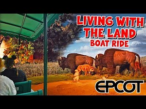Living with the Land Boat Ride at World Nature EPCOT Walt Disney World (Aug 2024) [4K]