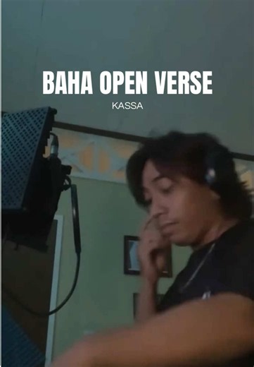 BAHA OPEN VERSE BY KASSA #gl4ddyy #fypシ #baha #openverse | ayan na ang ulan open verse