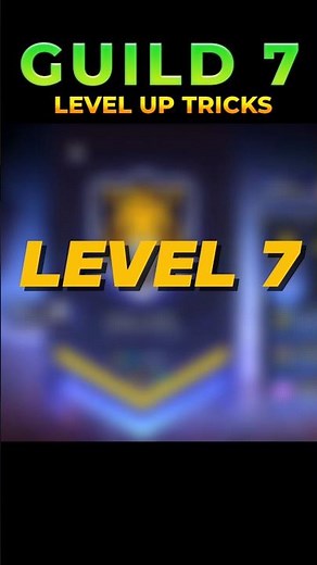 How To Level Up Guild Faster 😮||#shorts