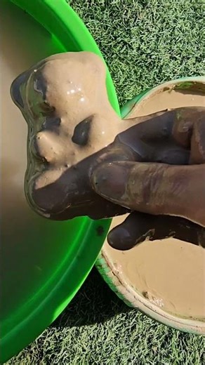 I Dipped a Gummy Bear in Mud… And a Kinder Came Out 😱#shorts #gummybear #viral