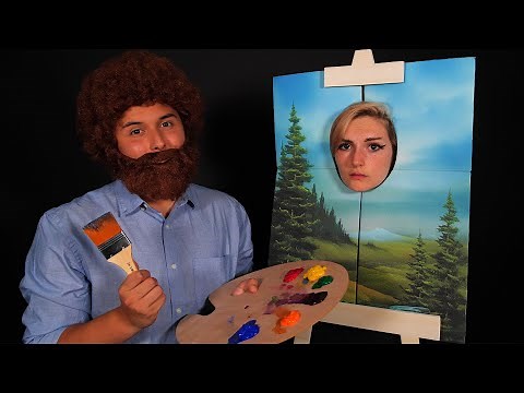 ASMR | Bob Ross the Joy of Painting Roleplay 2! (ft. @BusyBASMR )