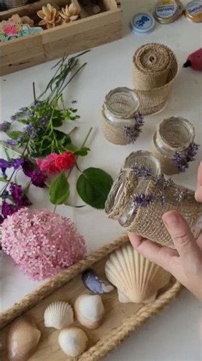 Glas Upcycling aus Baby Brei Gläsern