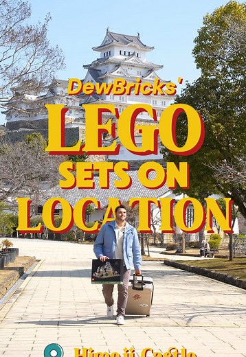 LEGO on Location: Himeji Castle, Japan - Samurai Paths & Light My Bricks Build