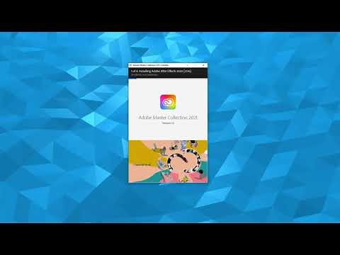 How To install Adobe Master Collection 2021