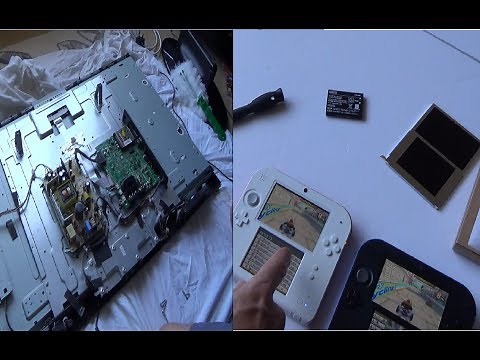 Trying to FIX a Faulty HDMI port on a TV and replacing the Nintendo 2DS screen