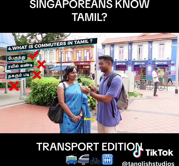 Test Your Knowledge of Tamil in Singapore's Streets!