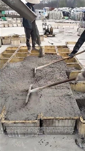 Construction Skills Concrete Material Preparation!