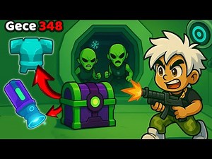 I CAPTURED THE ALIEN CHEST 👽 I Survived 348 Nights in the Forest! | Roblox 99 Nights in Forest 🌲