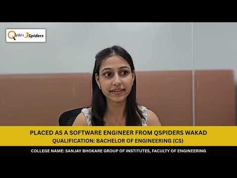 How to get your dream job | Student Placement by QSpiders Wakad