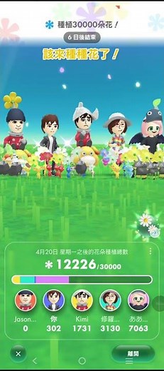 手機遊戲 Mobile Game 皮克敏 Pikmin Bloom 2026年4月21日