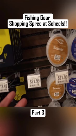 Fishing Gear Shopping Spree at Scheels!! #survival #outdoors #fishingtips #fishtok #fishcontent #fishing #fisherman #fishinglife #BuyFishingGear #FishingStore #FishingGear