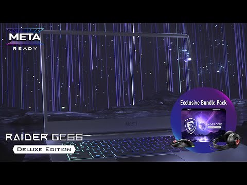 Raider GE66 Deluxe Edition 12UX – Light 'em Up | MSI