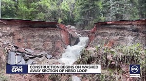 Video: Construction underway to repair washed out Nebo Loop - KSLTV.com