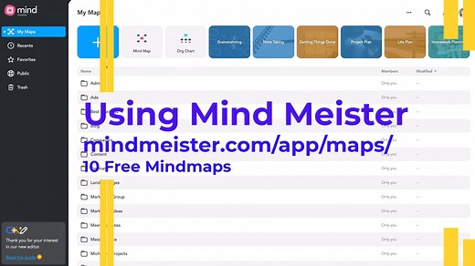 Intro to Mindmeister