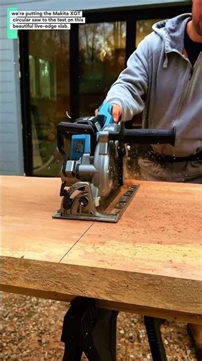 Cutting Edge: Makita XGT Circular Saw Review & Woodworking Demo