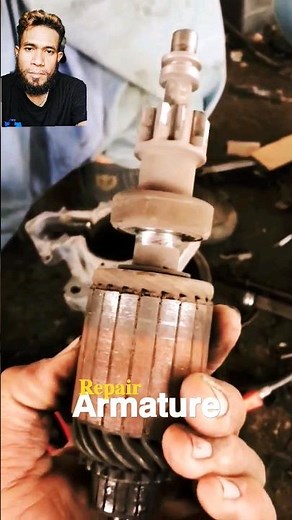 Armature | Motor Starter #automobile #mechanic #armature