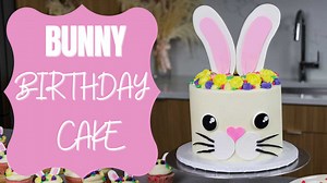 8.7K views · 349 reactions | This adorable bunny birthday cake is just as delicious as it is cute! It's made with moist funfetti cake and vanilla buttercream frosting. Get the recipe here: https://chelsweets.com/bunny-birthday-cake/ | Chelsweets | Facebook