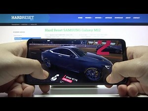 Gameplay of Asphalt 9 on Samsung Galaxy M12 Gaming Test
