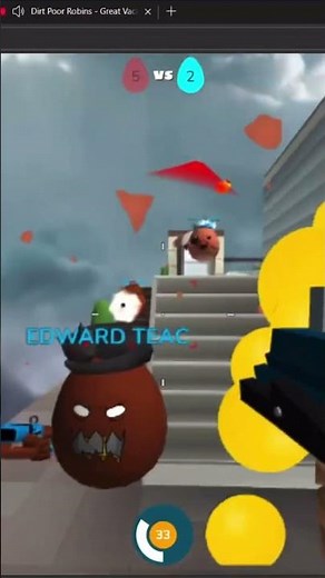 Funny RPEGG moment in shell shockers