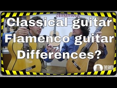 Differences between a Classical and a Flamenco guitar - Alhambra Guitars chronicle