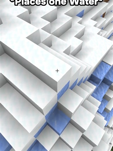 I Only Placed One Water Bucket 😭🙏💀 #minecraft #minecraftmemes #fyp #gamingmemes