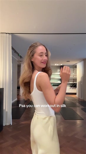 Goodbye polyester #pilates #naturalfibers #barre