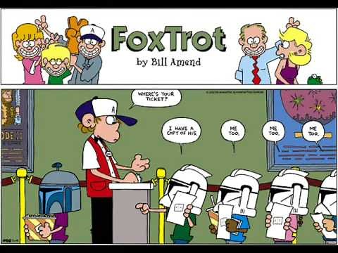 Foxtrot Comic strip