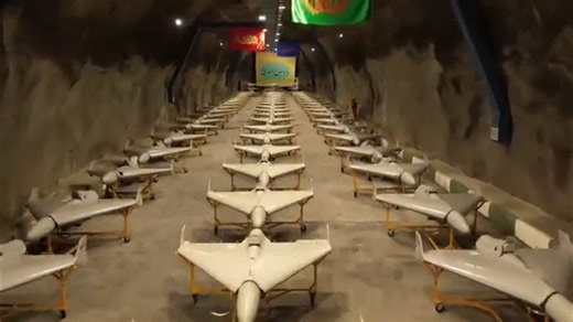 Iran reveals underground attack drone stockpile in chilling propaganda video