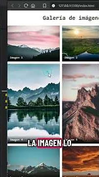 Galería con CSS Grid #proyectosweb #programacion #tutoriales #css #jlmproyectosweb