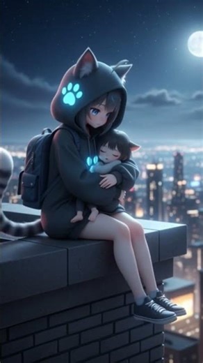 She’s the Last Cat Girl Alive… And They're After Her 😿🔥 | #shorts