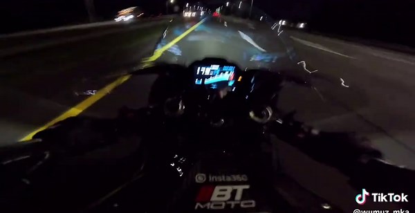 Exciting Night Ride on Yamaha R1