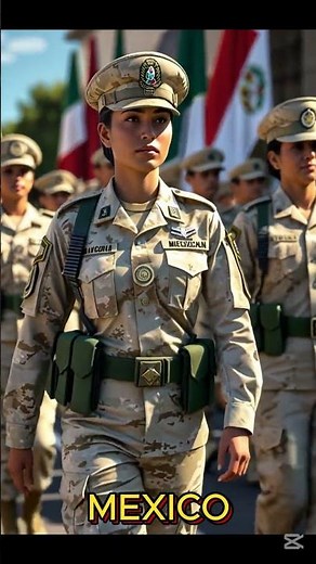 Women in Uniform: Stunning March of Military Forces from France, Mexico, Turkey & New Zealand
