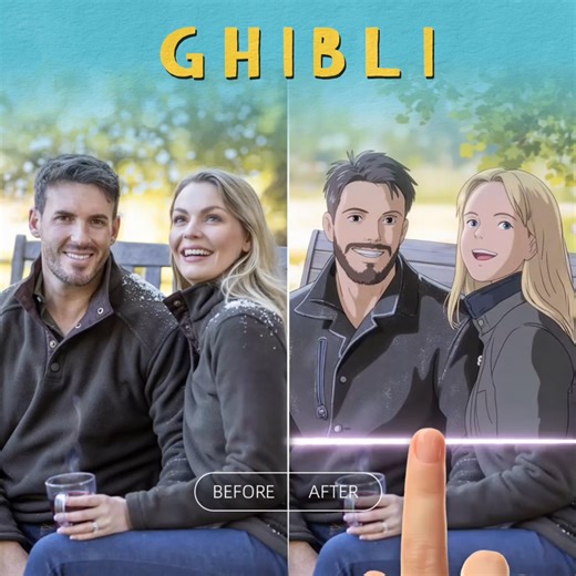 🩷Ghibli style AI filters🤍 👉Download and try now!✨ | BeautyPlus