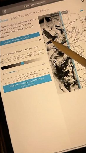 Best Tattoo Stencil App | Easy Way to Make Tattoo Stencils with Rapid Resizer