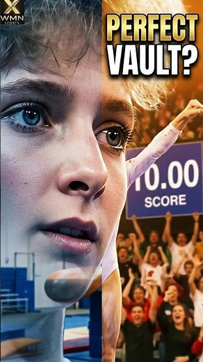 Is This the Most Perfect Vault in Gymnastics History? 🏆 #gymnastics