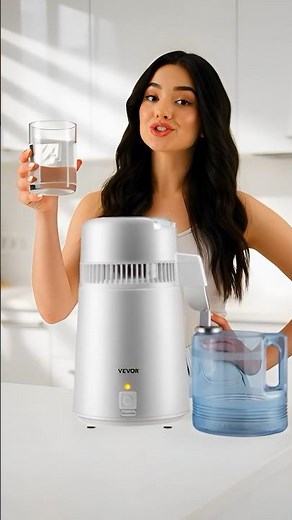 Pure Water in Minutes! This Home Water Distiller Is Genius and Saves Money! #waterdistiller #vevor