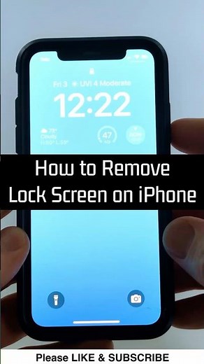 How to Remove Lock Screen on iPhone - Turn Off Passcode